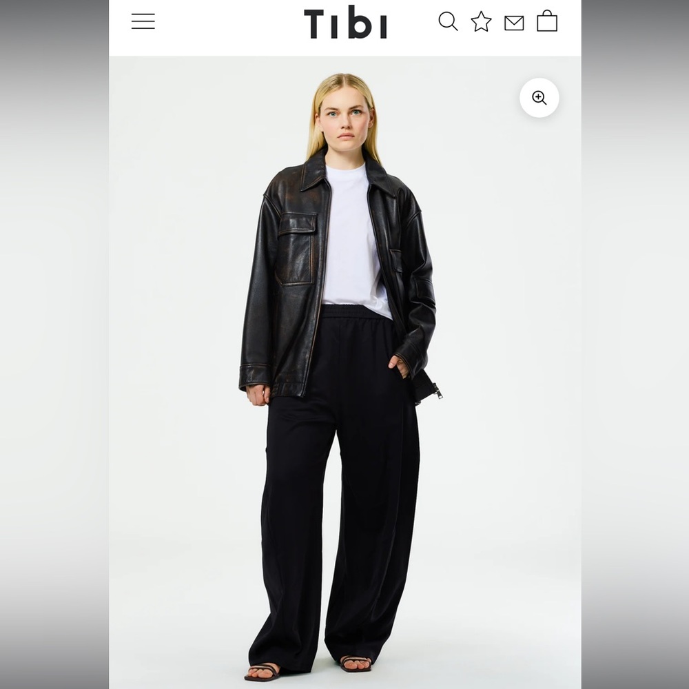 Tibi Aviator Bomber Jacket